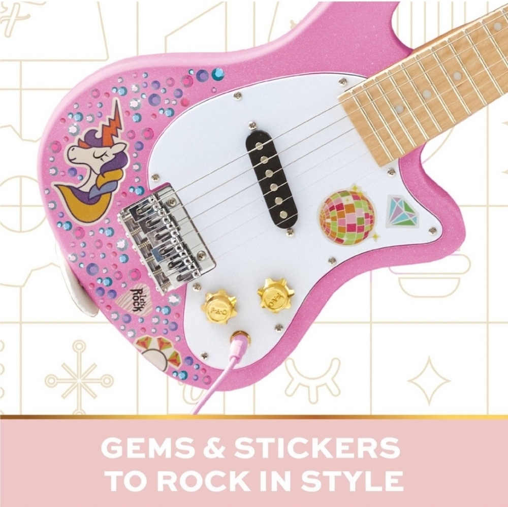 NEW FAO Schwarz Stage Stars Electric Guitar and Amp Real electric guitar - Picture 3 of 16